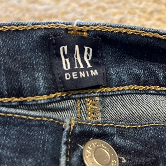 GAP Denim 8/29 True Skinny Dark Wash Jeans - Picture 2 of 4